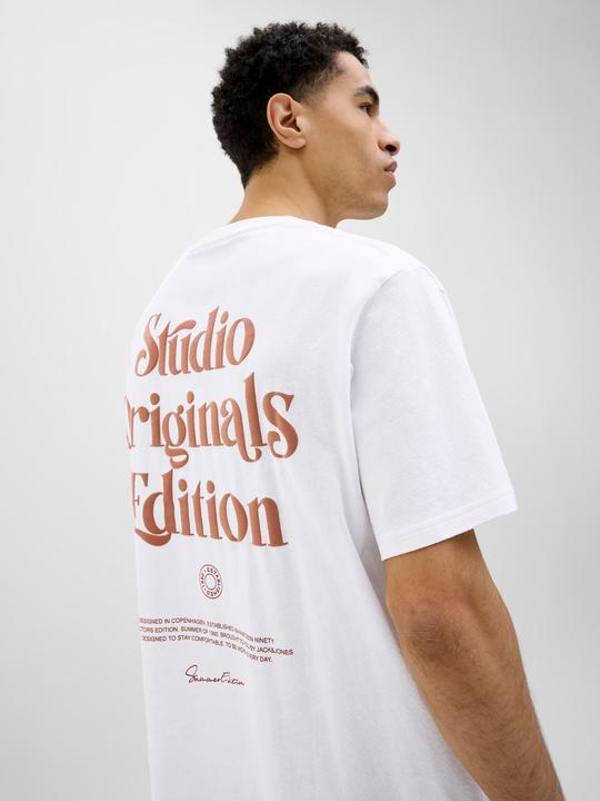 Produktbild Jack & Jones Gedruckt Rundhalsausschnitt T-shirt T-shirt (L)