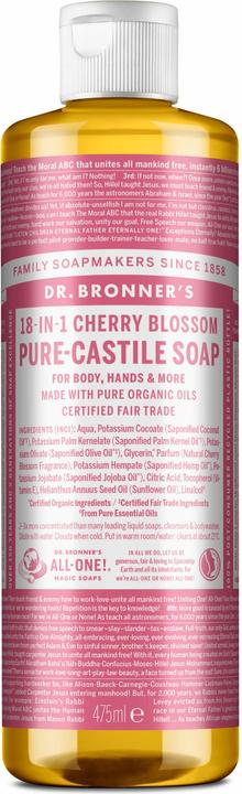 Dr. Bronner's Pure Castile Liquid Soap Cherry Blossom 475 ml (475 ml)