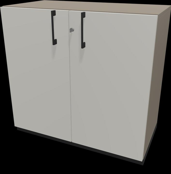 Actual product image Narbutas Choice hinged door cabinet (80 x 40 x 76 cm)