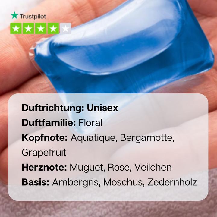 Immagine prodotto scentme everything - all-in-one Universalwaschmittel mit Wäscheparfüm (28 Cicli di lavaggio, Cappellotti, Baccelli)