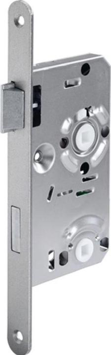 Actual product image BKS Room door mortice lock 0215 BAD 20/ 55/78/8 mm DIN left silver rounded class 1 zinc pressure g... (Mortise lock)
