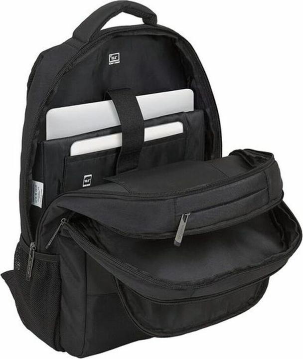 Produktbild Safta Laptop- und Tablet-Rucksack mit USB-Anschluss 15,6" Schwarz 30 x 43 x 16 cm