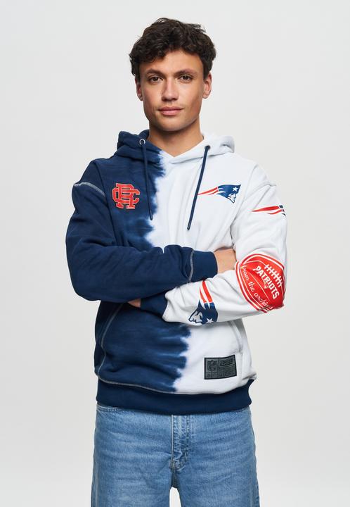 Produktbild Recovered Re:covered Fleece Hoody - INK DYE New England Patriots - XL (XL)