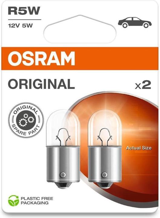 Produktbild Osram 4062172396080 Soffitten Leuchtmittel Standard C10W 10 W 12 V (C10W)