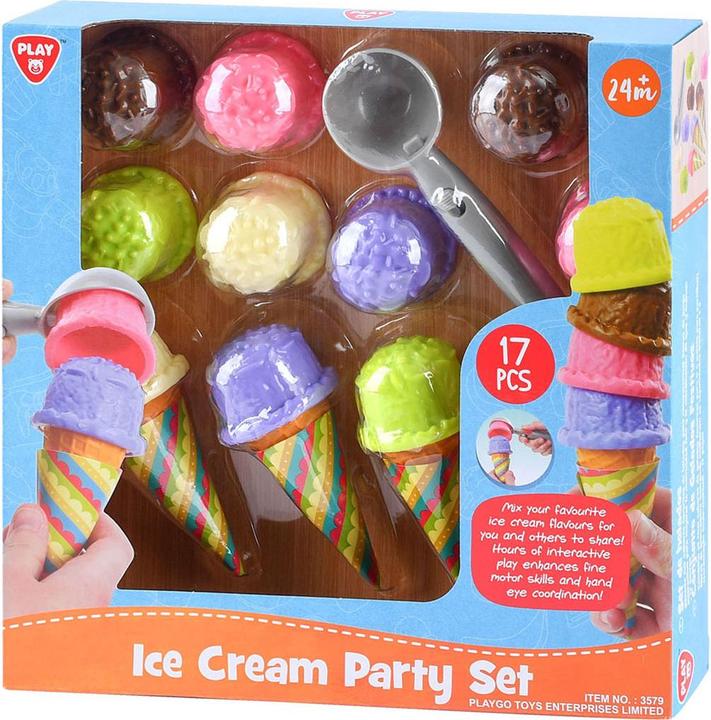 Produktbild Play Eiscreme-Spielset, 17-teilig.