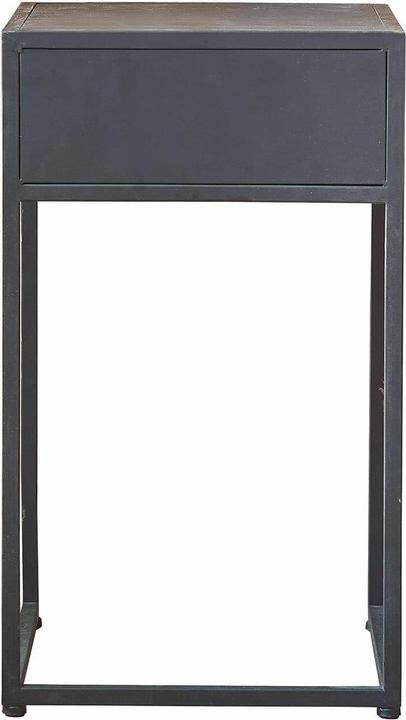 Produktbild Loberon Nachttisch Lysandor antikschwarz (60 x 40 x 35 cm)