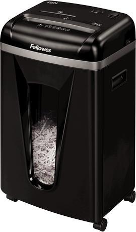 Image du produit Fellowes Powershred 450M - Destruction croisée - 22 cm - 2 x 12 mm - 22 l - boutons - 4 roues/roues (Micro-coupe)