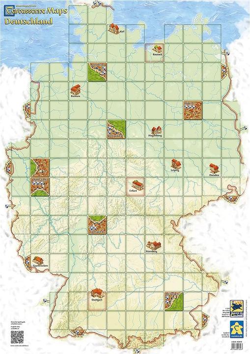 Image du produit Hans im Glück Carcassonne Maps Allemagne (Allemand)
