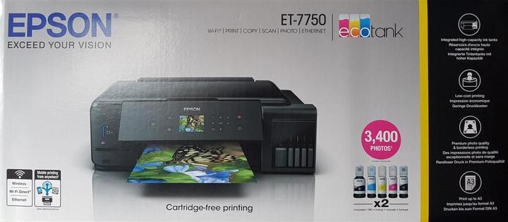 Image du produit Epson ET-7750 EcoTank Photo (Réservoir d'encre, Couleur)