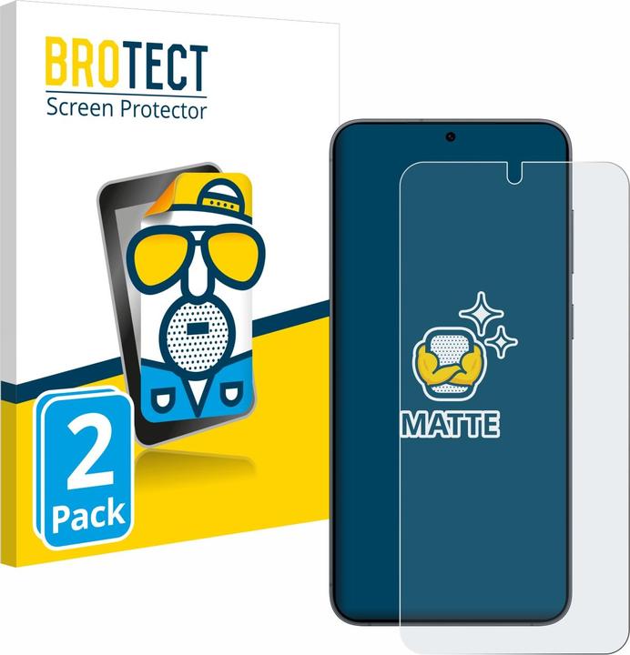 Actual product image BROTECT Protector Anti-Glare (2 Piece, Samsung Galaxy S25)