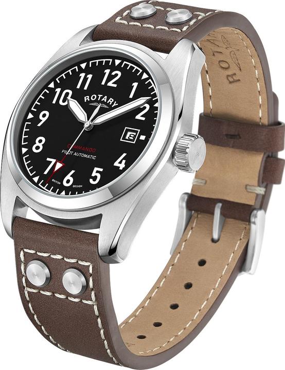 Image du produit Rotary GS05470/19 Commando Montre Homme 42mm 10ATM (Montre analogique, 42 mm)
