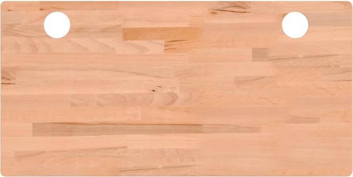 Produktbild VidaXL Schreibtischplatte 100x50x1,5 cm Massivholz Buche,Material