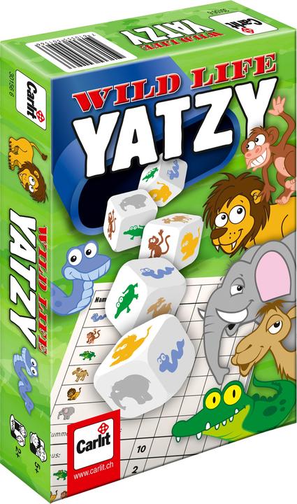 Actual product image Carlit Wild Life Yatzy (German, French, Italian)