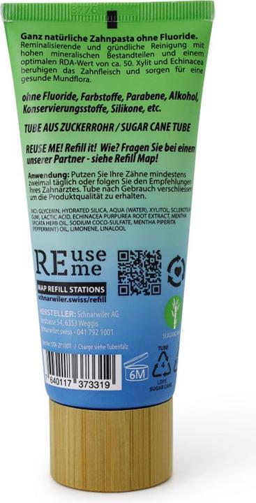 Produktbild ReUseMe LOVE DENT Zahnpasta ohne Fluoride mit Echinacea & Xylit (100 ml)