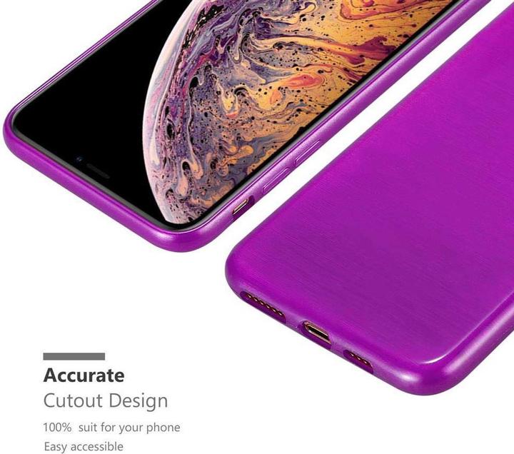 Produktbild Cadorabo TPU Brushed Cover (Apple iPhone XS Max)