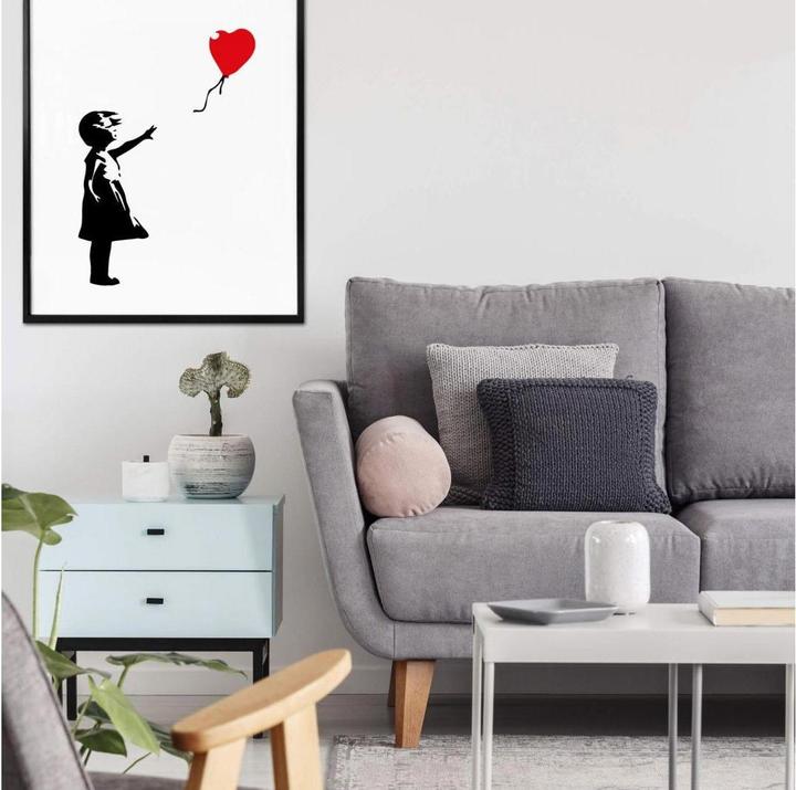 Produktbild Trenddeko Poster Banksy (7.5 x 7.5 x 97.5 cm)