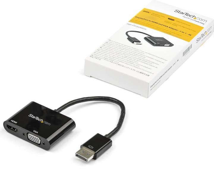 Image du produit StarTech DisplayPort fermé (HDMI, VGA, 23.20 cm)