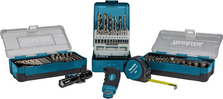 Produktbild Makita Set Bits + Bohrer im MAKPAC Koffer (1 / 4)