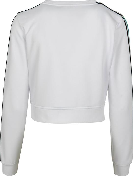 Actual product image Urban Classics Ladies Multicolor Taped Sleeve Crewneck (3XL)