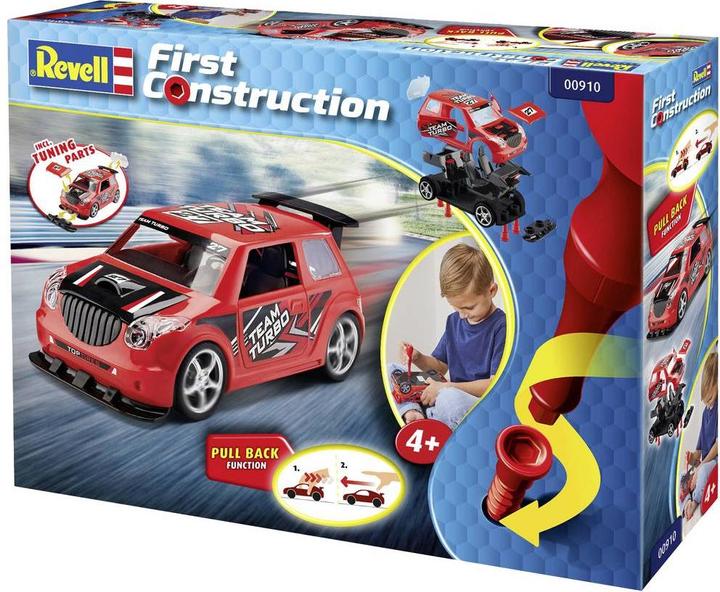 Immagine prodotto Revell Auto da rally con motore a strappo, rosso