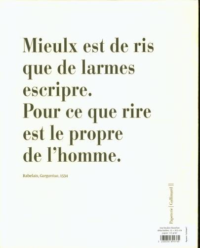Produktbild Gargantua : mégabloc 224 feuilles détachables (Französisch, Rabelais François, 2019)