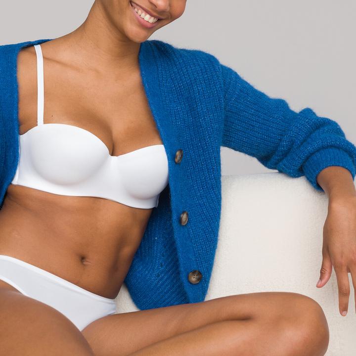 Produktbild La Redoute Collections Bandeau-BH aus Mikrofaser (Einzelpack, 70 B)