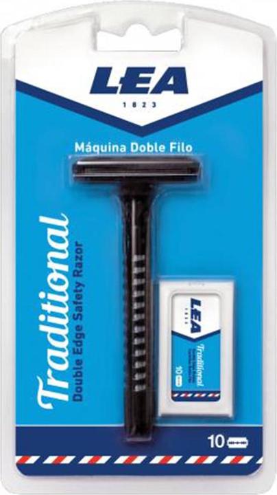Traditional Razor and 10 Refills 100g