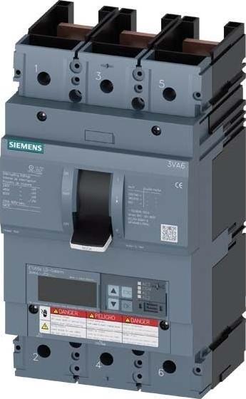 Immagine prodotto Siemens Interruttore automatico 600A 3p opt. comando a motore 3VA6460-8JT31-0AA0