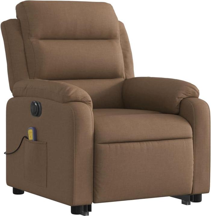 Image du produit VidaXL Fauteuil de massage électrique avec releveur Tissu