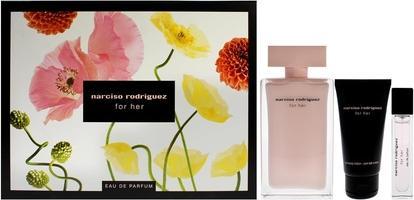 Narciso Rodriguez FOR HER LOT 3 pcs (Parfum set)