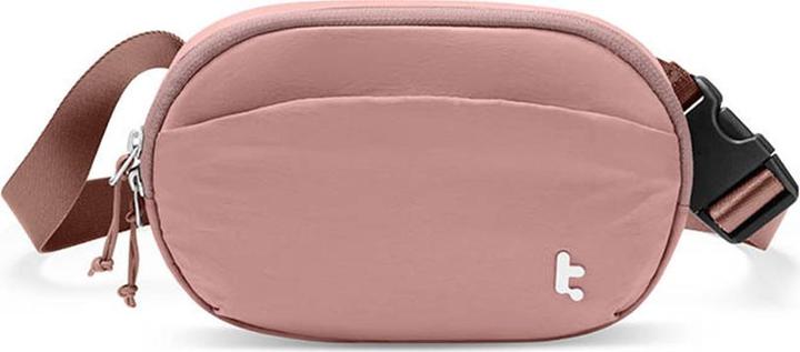 Actual product image tomtoc - Waist Bag T32 (T32S1P1) - with Belt for Recreational Activity, Fitness - Pink