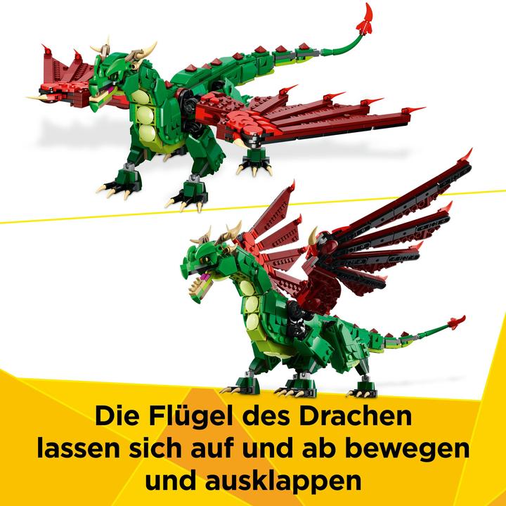 Actual product image LEGO Grüner Drache (31161, LEGO Creator Expert)