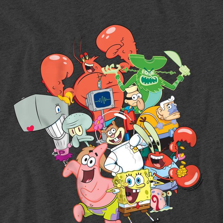 Produktbild Spongebob Squarepants The Whole Gang TShirt (L)