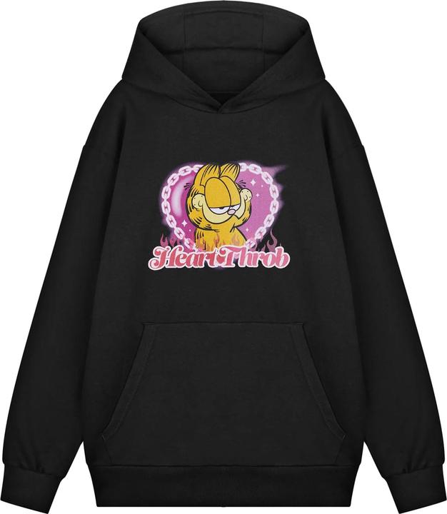 Produktbild Garfield Heart Throb Kapuzenpullover (L)
