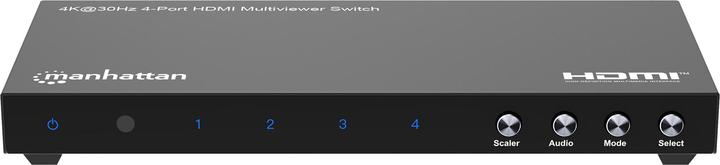 Immagine prodotto Manhattan Switch multiviewer HDMI 4K@30Hz a 4 porte