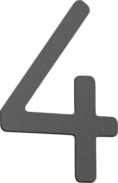 Productafbeelding CMD Huisnummer klein IP44 antraciet Made in Germany CMD-4anthracite