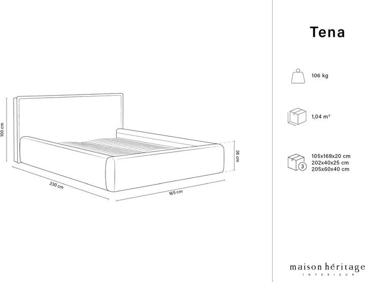 Actual product image Maison Heritage Tena (140 x 200)
