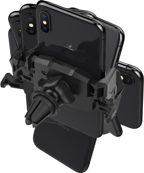 Actual product image Spigen Click.R Vent Car Mount Black