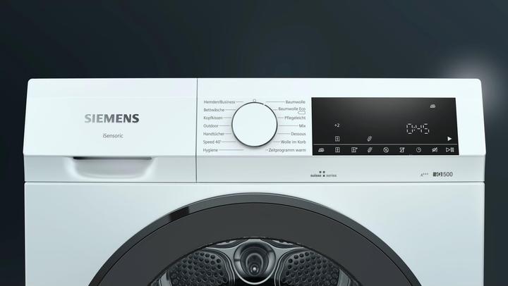 Immagine prodotto Siemens WQ33G290CH (8 kg, A destra, Spina CH)