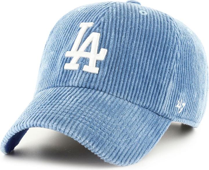 47 Brand baseball kappe mlb los angeles dodgers wide cord clean up (One Size)