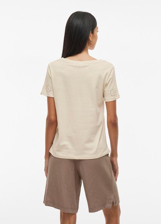 Actual product image Vila Rundhals Oberteil mit kurzen Ärmeln (M)