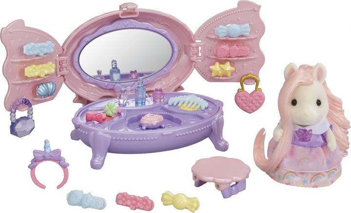 Produktbild Sylvanian Families Schminkkommode mit Pony Figur