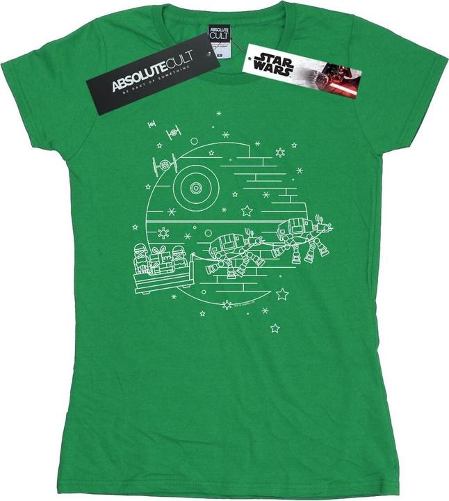 Star Wars Death Star Sleigh TShirt (M)