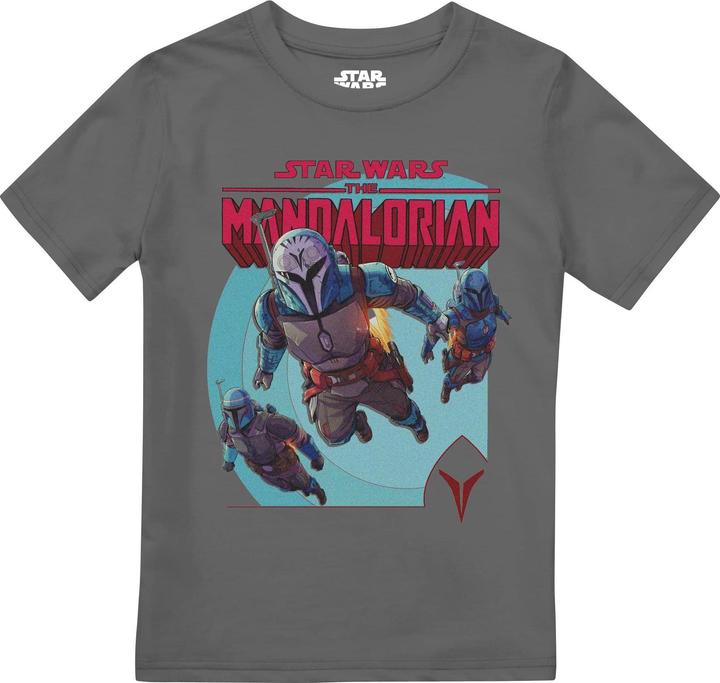 Star Wars Mandalorians Attack Boys TShirt