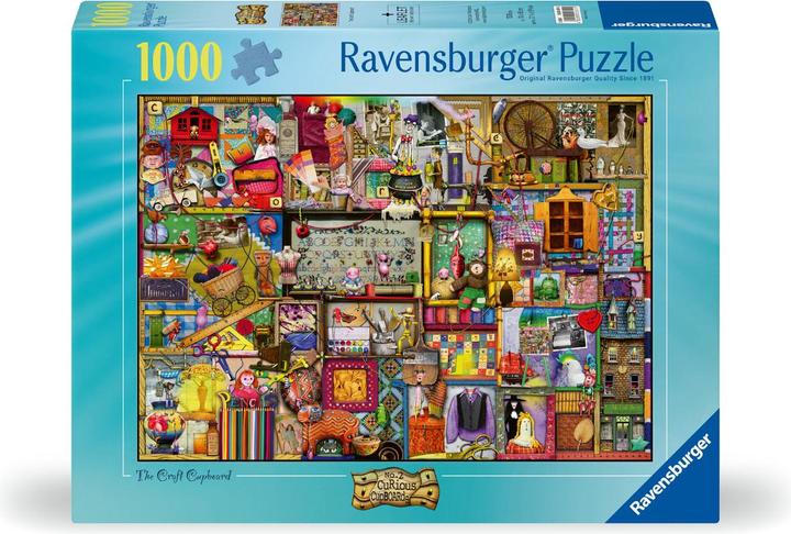 Actual product image Ravensburger The Craft cupboard (1000 pieces)