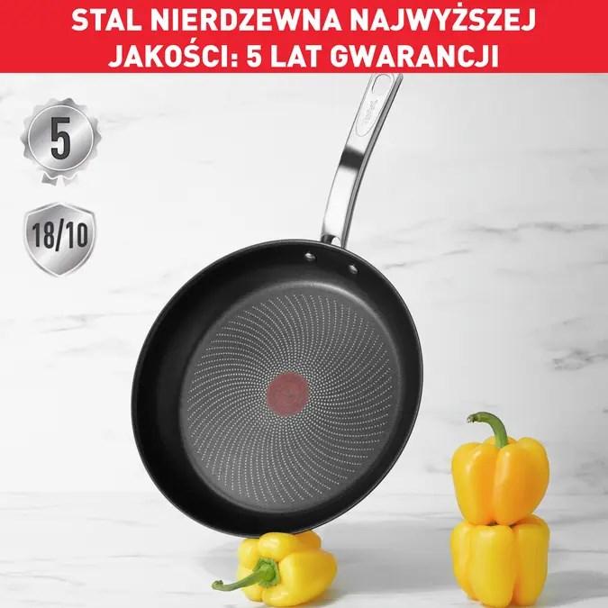 Produktbild Tefal B8170444 (24 cm, Bräter + Schmortopf, Edelstahl)