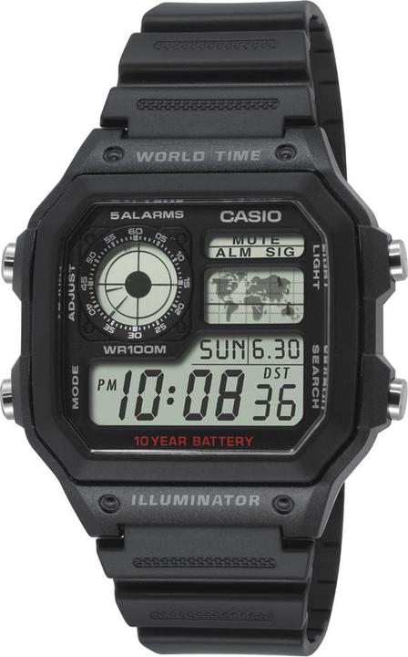 Productafbeelding Casio Ae-1200wh-1avef (Digitaal horloge, 45 mm)