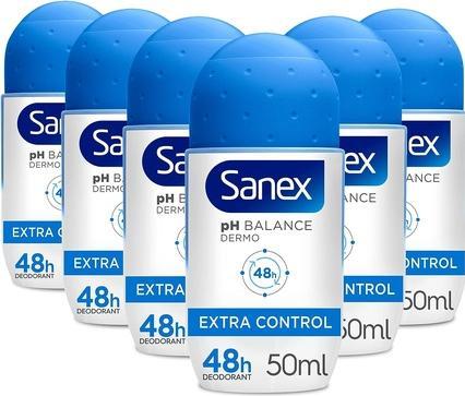 Sanex Dermo Extra-control Deodorant Roll-on 50ml (Roll-on, 50 ml)