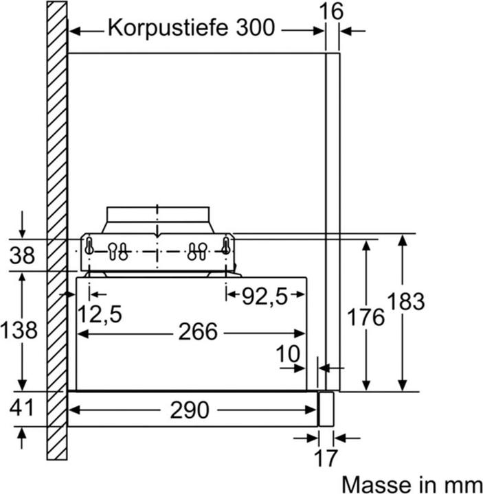 Produktbild Bosch Hausgeräte DFM064W51C (Deckenlüfter)