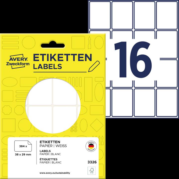 Actual product image Avery Zweckform Mehrzwecketiketten